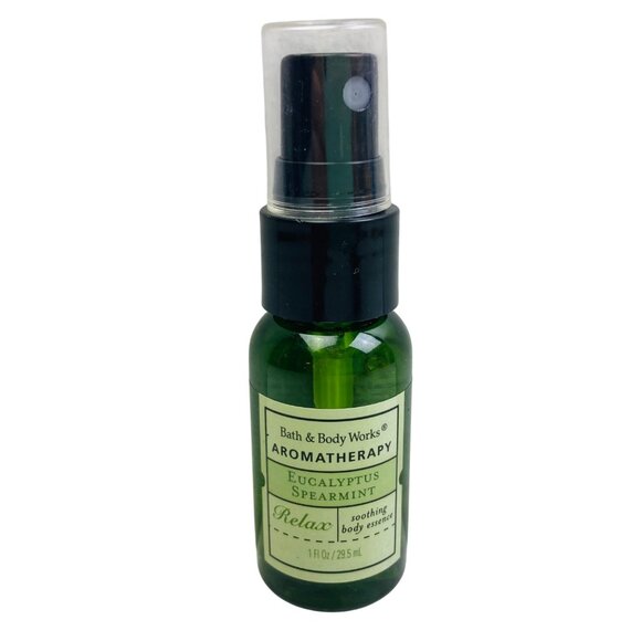 Bath & Body Works Aromatherapy Eucalyptus Spearmint Soothing Body Spray 1 Fl Oz - Picture 1 of 2